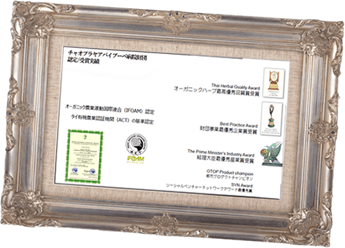 正式認可・認定・受賞の数々