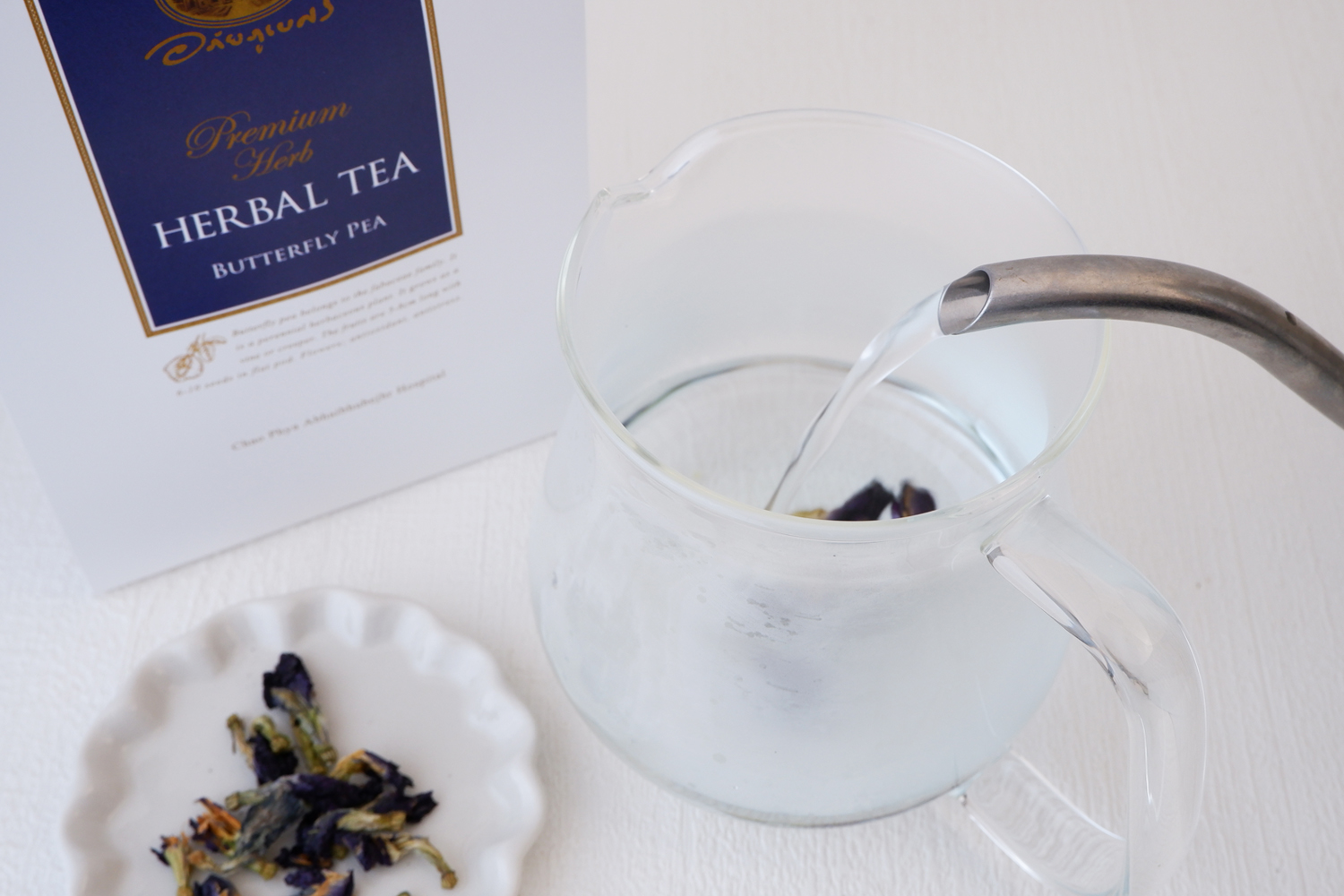 タイ国王家のバタフライピー ハーブティー