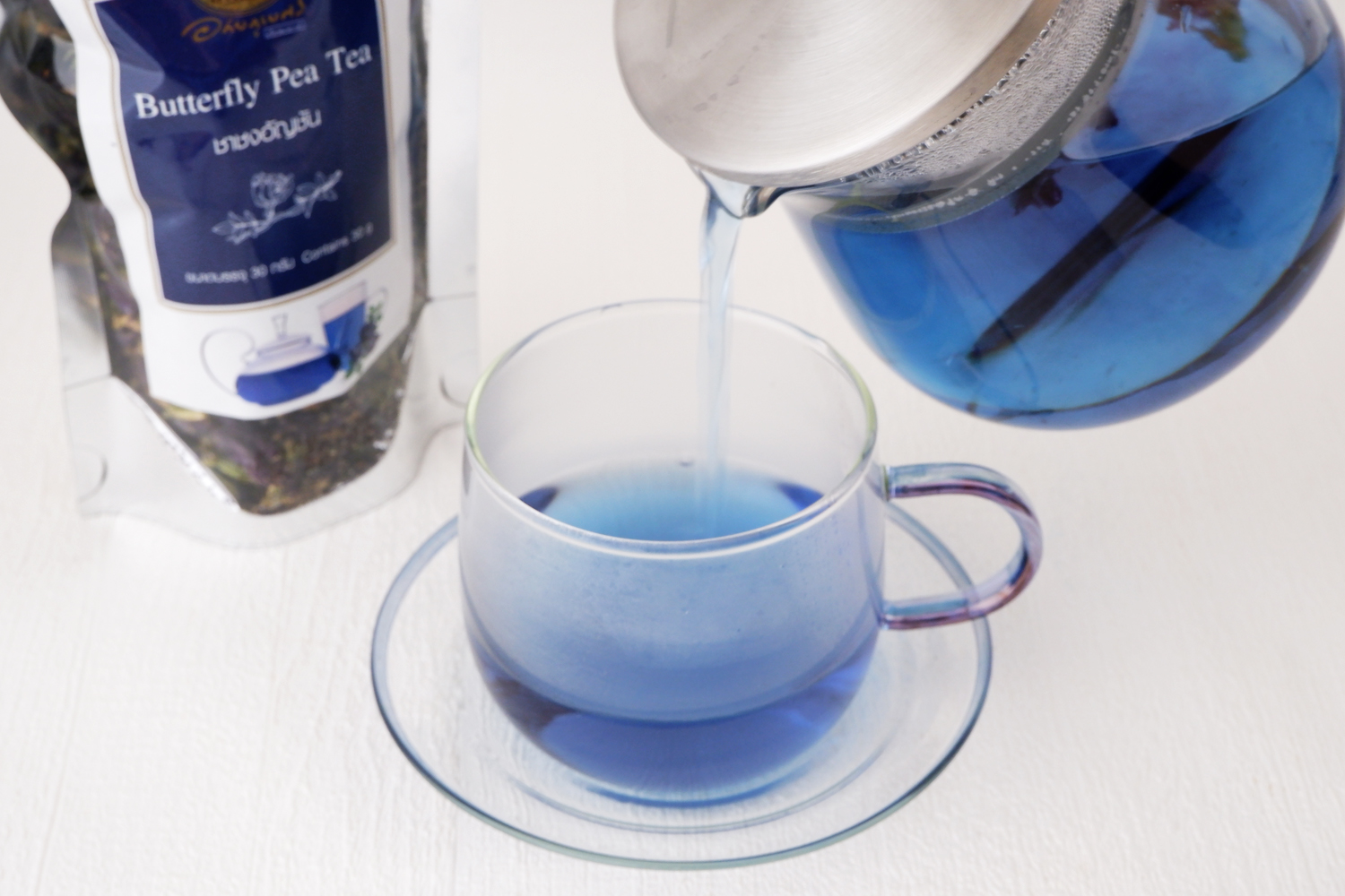 タイ国王家のバタフライピー ハーブティー